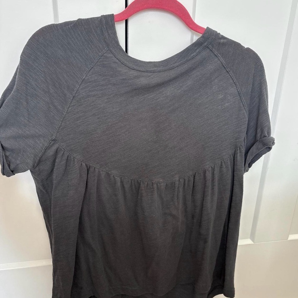 Aerie Charcoal Short Sleeve Tee